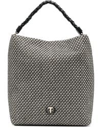 Twinset - Mesh-Effect Tote Bag - Lyst