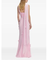 sachin and babi light blue dress Chiffon Maxi Dress: Airy Fabric