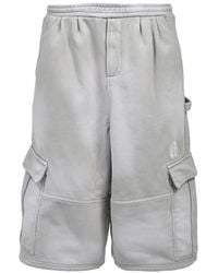 BREATH - Logo-Embroidered Cargo Shorts - Lyst
