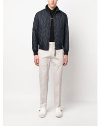 Ferragamo - Quilted Bomber Jacket - Lyst