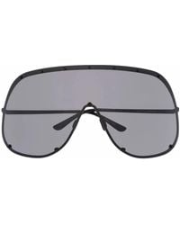 Rick Owens - Oversized Shield-Frame Sunglasses - Lyst
