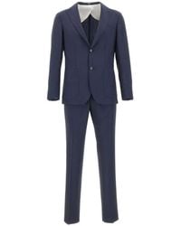 Barba Napoli - Pinstripe Virgin Wool Suit - Lyst