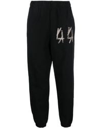 44 Label Group - Jogginghose Mit Logo-Print - Lyst