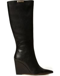 Twinset - 100 Mm Laarzen Met Logoplakkaat - Lyst