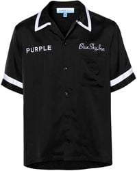 Purple Brand - X Sky Inn Embroidered Shirt - Lyst