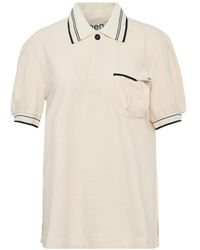 OPEN YY - Chest-Pocket Polo Top - Lyst