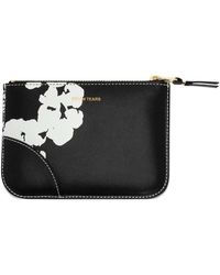 DENIM TEARS - X Comme Des Garçons Leather Zip Wallet - Lyst