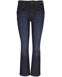 R13 - Mid-Rise Cropped Jeans - Lyst