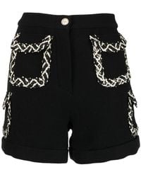 Edward Achour Paris - Tweed Pocketed Shorts - Lyst