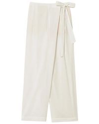 Twinset - Muslin Palazzo Trousers - Lyst