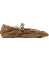Le Monde Beryl - 10Mm Suede Mary Jane Ballerina - Lyst
