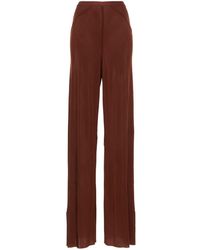 Rick Owens - Seam-detailed Wide Trousers - Lyst