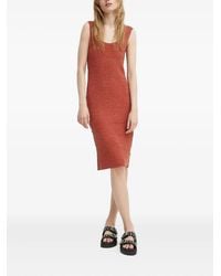 Tiger Of Sweden - Midikleid Mit U-Ausschnitt - Lyst
