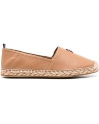 Tommy Hilfiger - Logo-Plaque Flat Espadrilles - Lyst