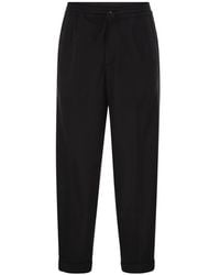Fedeli - Pantalon Harvard À Plis - Lyst