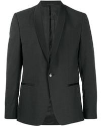 Calvin Klein - Satin-Trimmed Blazer - Lyst