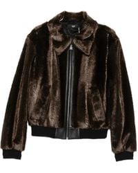 Amiri - Faux-Fur Panelled Jacket - Lyst