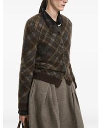 JNBY - Jacquard Button-Up Cardigan - Lyst
