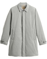 Woolrich - Urban Touch Mantel Mit Knöpfen - Lyst