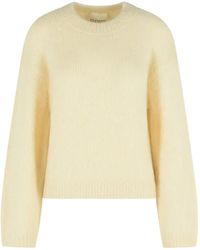 Closed - Wool Crewneck Jumper - Lyst
