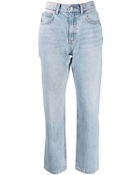 Alexander Wang - Og High-rise Stovepipe Jeans - Lyst