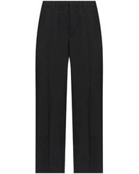 Maison Margiela - Pressed-Crease Wool Trousers - Lyst
