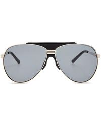 The Attico - X Linda Farrow Amelia Sunglasses - Lyst