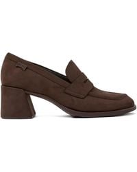 Camper - 65Mm Kora Block-Heel Penny Pumps - Lyst