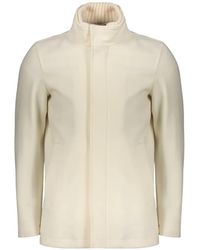 Herno - Abrigo Con Botones Y Cuello Alto - Lyst