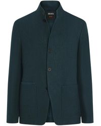 ZEGNA - Oasi Lino Chore ジャケット - Lyst