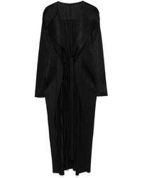 Pleats Please Issey Miyake - Merry Bicolour コート - Lyst