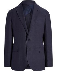 Ralph Lauren - Textured Single-Button Blazer - Lyst