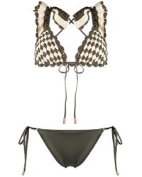 Zimmermann - Devi Crochet-knit Bikini Set - Lyst
