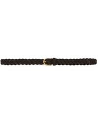 Lardini - Braided Leather Belt - Lyst