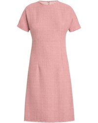 Dolce & Gabbana - Tweed Mini Dress - Lyst