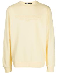 Karl Lagerfeld - Sweater Met Logo-reliëf - Lyst