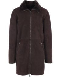 Giorgio Brato - Mantel Mit Reißverschluss - Lyst