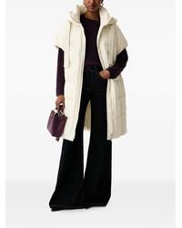 Pinko - Doudoune Ceinturée À Capuche - Lyst