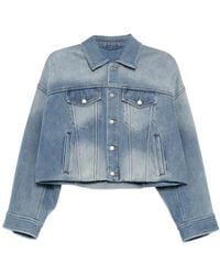 JNBY - Oversized Denim Jacket - Lyst