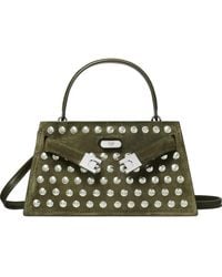 Tory Burch - Mini Lee Radziwill Studded Tote Bag - Lyst