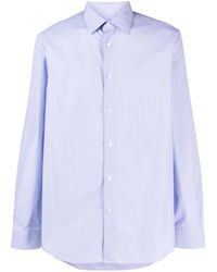 Paul Smith - Chemise En Coton À Manches Longues - Lyst