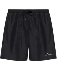 Paul & Shark - Drawstring Swim Shorts - Lyst