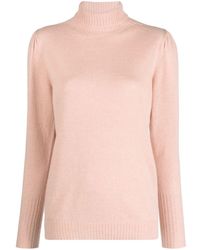 Twin Set - Roll-Neck Cashmere Jumper - Lyst