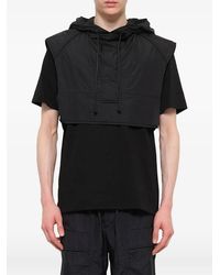 Juun.J - Hooded Cotton T-Shirt - Lyst