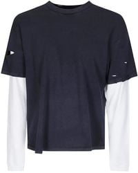 Stockholm Surfboard Club - Layered Distressed T-Shirt - Lyst