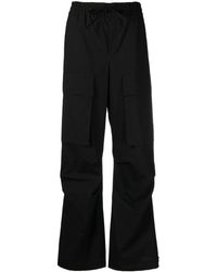 P.A.R.O.S.H. - P.A.R.O..H. Cargo-Pockets Cotton Trousers - Lyst