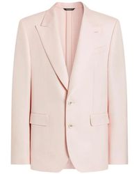 Dolce & Gabbana - Sicilia Light Single-Breasted Viscose Jacket - Lyst