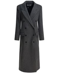 IVY & OAK - Double-Breasted Coat - Lyst