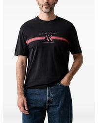 ARMANI EXCHANGE - T-Shirt À Logo Imprimé - Lyst