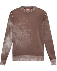 DIESEL - K-Laurent Logo-Embroidered Sweater - Lyst